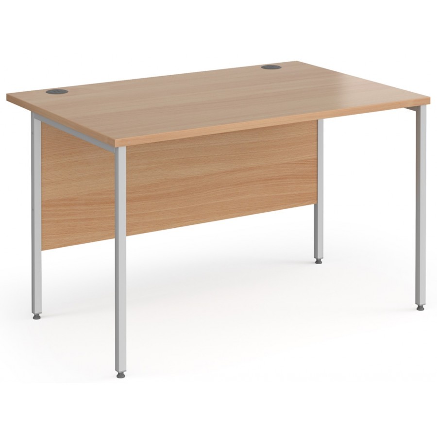 Harlow Straight Desk with H-Frame Leg